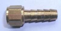 hose nipple brass 1/4" FPT - 10 barb