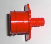 Adapter Reinigung BiB CC / Tülle 10mm - rot