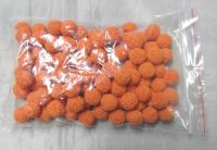 Schwammgummi-Kugeln rot/ orange zur mechanischen Leitungsreinigung, für NW 10mm, mittel VE 100 Stk.