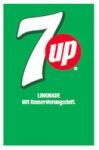 Zapfgriffschild "7up" 36 x 23 - 10 Stk. = 1 VE