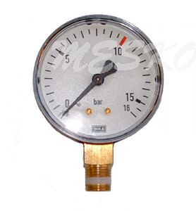 Manometer Dürr 0-16 bar