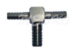 T-Stück Reduzierer mit Abgang 10 mm - 7,0 mm x 7,0 mm x 10 mm