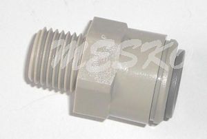 Screw point 3/8" tube x 1/4" A