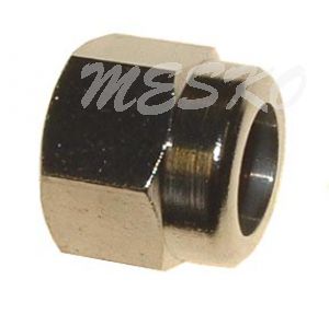 Nut 6-square-brass/pd 1 / 2 BSF