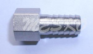 Adapter s/s 3/8 Barb x 1/4 FF