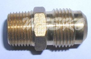 Adapter brass 3/8 MPT x 1/2 MF