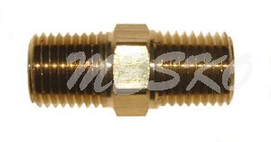 douple nippel brass 1/2 MPT