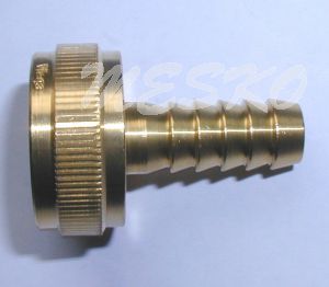 hose fitting swivel nut brass 3 / 4 x 3 / 8