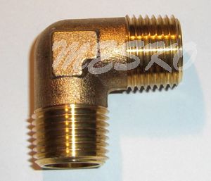 Elbow 90 ° 1 / 2 " MPT  x 1 / 2 " MPT brass