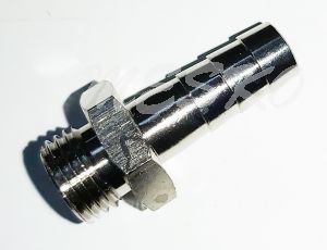 Schlauchtülle Ms/vern. 1/4" LW 8mm