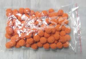 Schwammgummi-Kugeln rot/ orange zur mechanischen Leitungsreinigung, für NW 10mm, mittel VE 100 Stk.