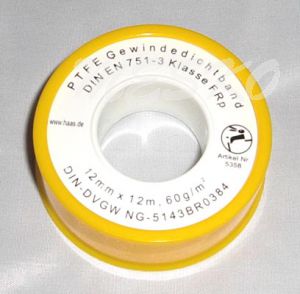 PTFE thread seal tape